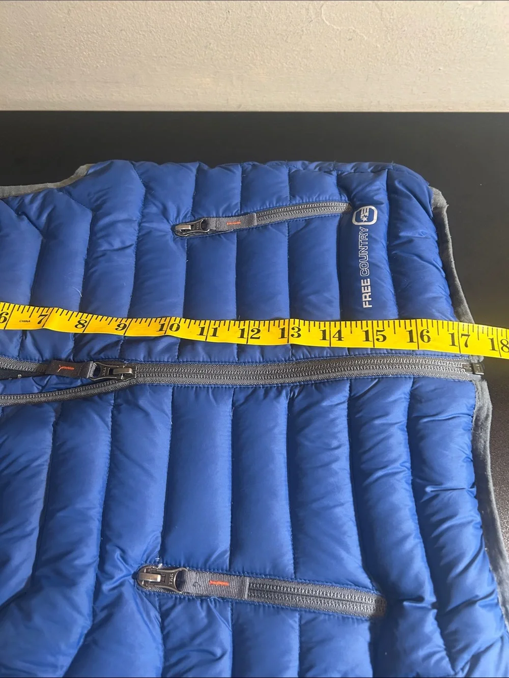 Free Country Puffer Vest Youth Kids XS 5/6 winter lightweight skiing snow